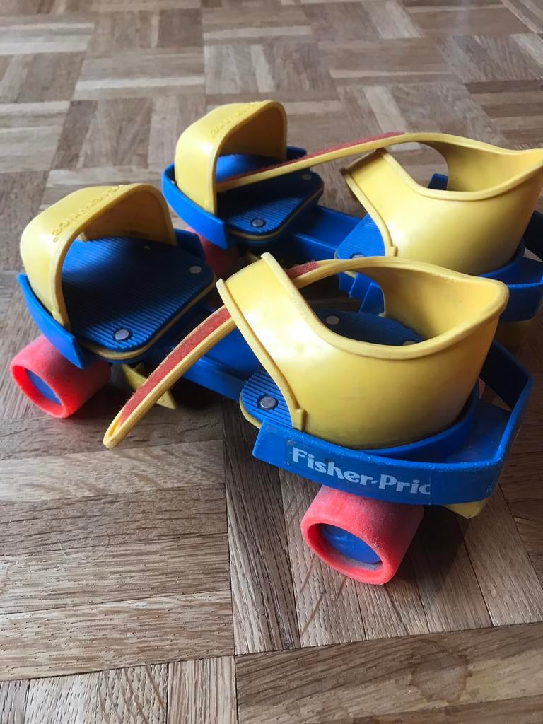 Rolskaatsen Fisher Price, Ophalen of Verzenden, Gebruikt