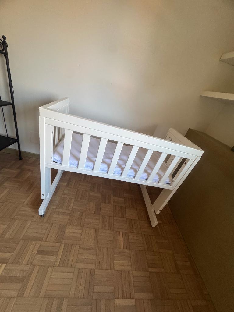 Co-sleeper met aerosleep matras en de nodige overtrekjes!, Ophalen, Gebruikt, Matras