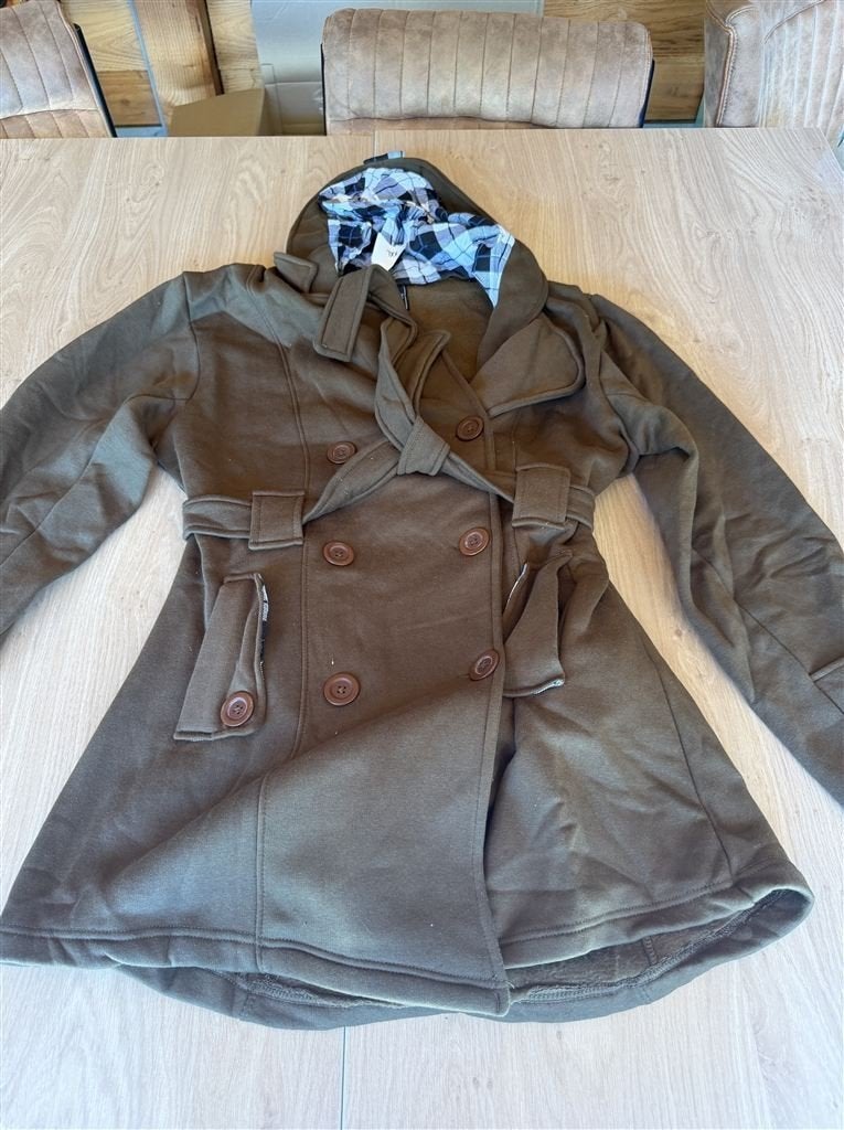 Dames Lange Winterjas met Capuchon - Warm - Maat XXL, Kleding | Dames, Ophalen of Verzenden, Zo goed als nieuw