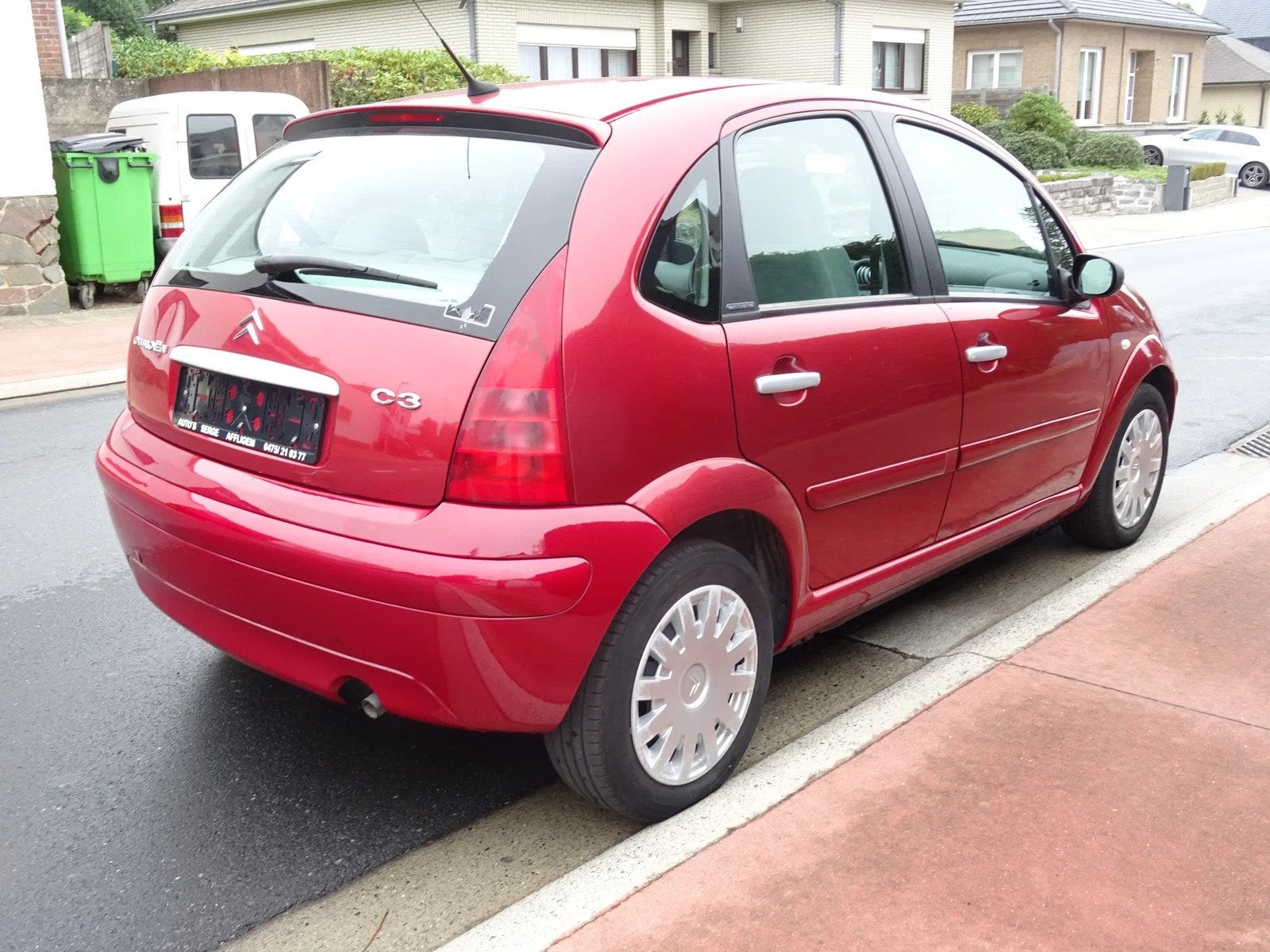 Citroën C3 (bj 2003), Stof, Overige kleuren, Metaalkleur, https://public.car-pass.be/vhr/a0c3f3ed-0bee-4415-a9e5-ba654cec152a