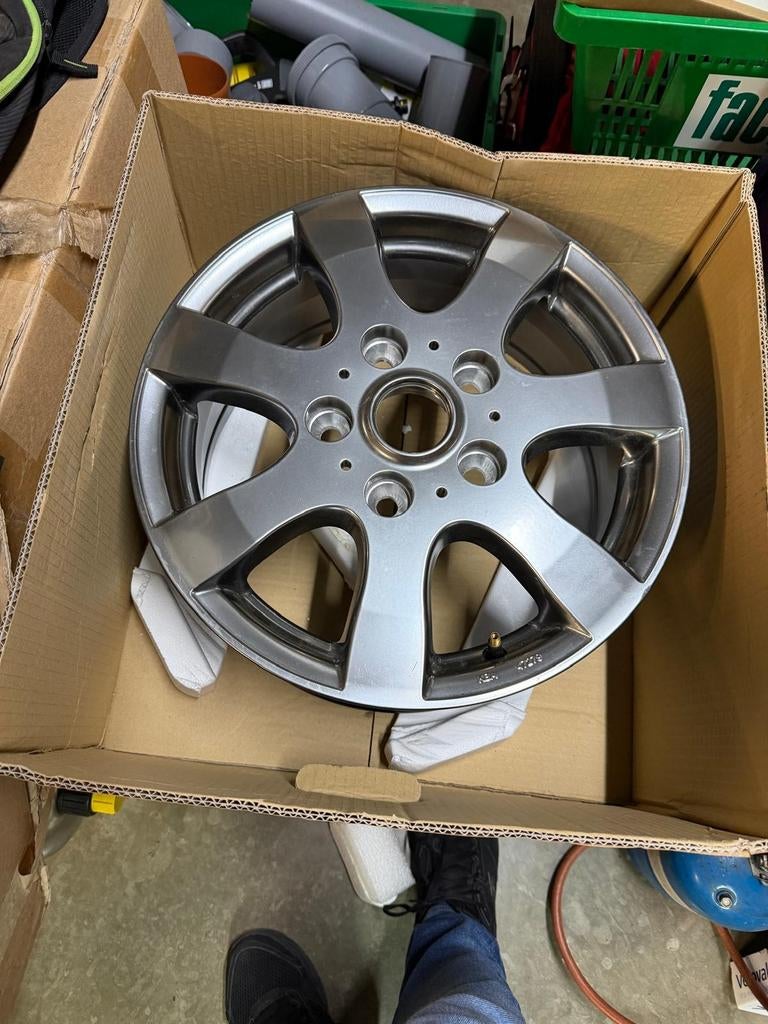 Aluvelgen Fiat Ducato set van 4st, Auto-onderdelen, Banden en Velgen, Ophalen, Nieuw, Velg(en)