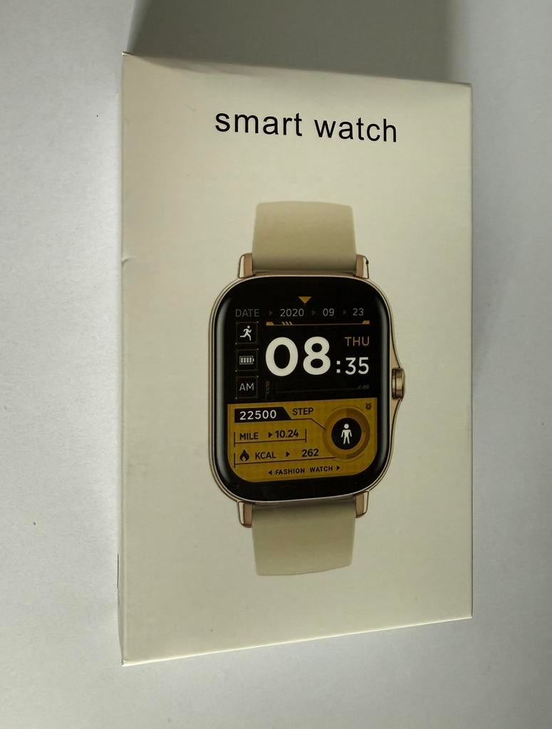 Smartwatch 1.69inch - NIEUW, Handtassen en Accessoires, Smartwatches, Afstand, Nieuw, Ophalen of Verzenden, Waterdicht