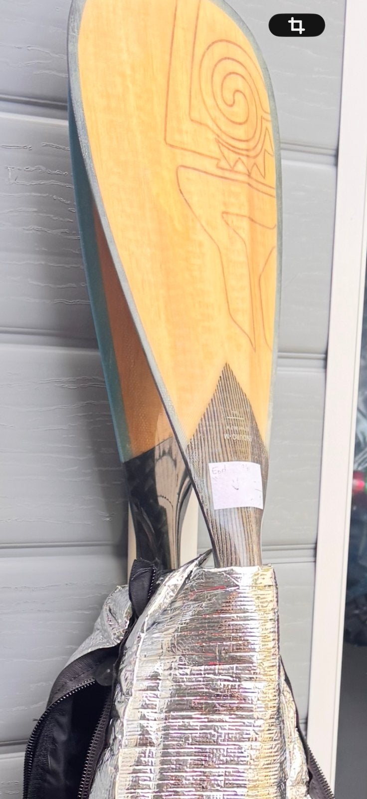 Pagaies Starboard Enduro Carbon/Balsa S & M, Enlèvement, Comme neuf