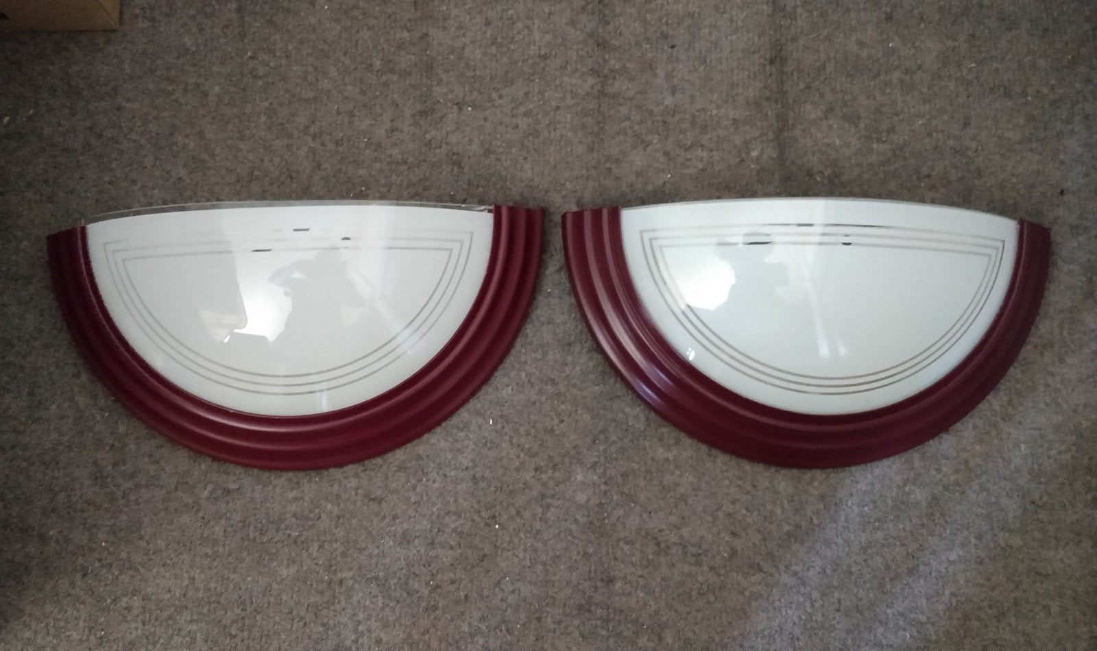 Appliques murales, Maison & Meubles, Lampes | Appliques, Enlèvement ou Envoi, Blanc, Comme neuf, Verre