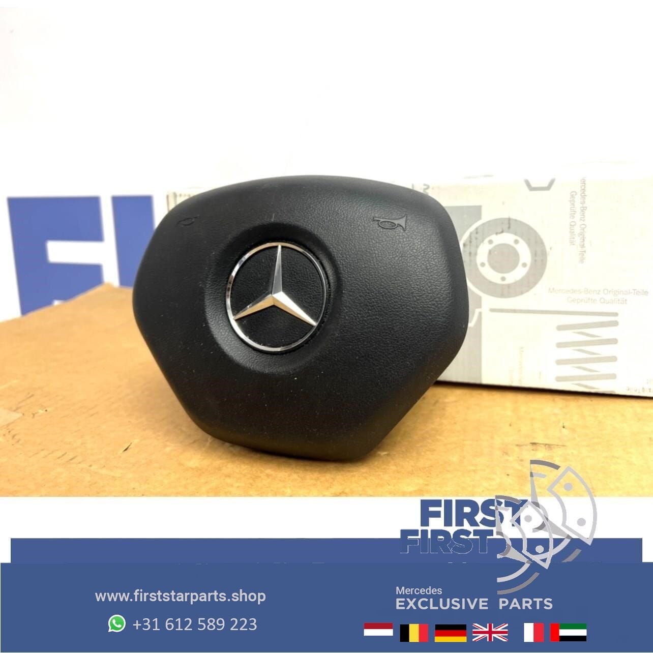 2014 AMG STUUR AIRBAG A B C CLA E G GLA GLC GLE S Klasse STU, Auto-onderdelen, Gebruikt, -, Ophalen of Verzenden, -