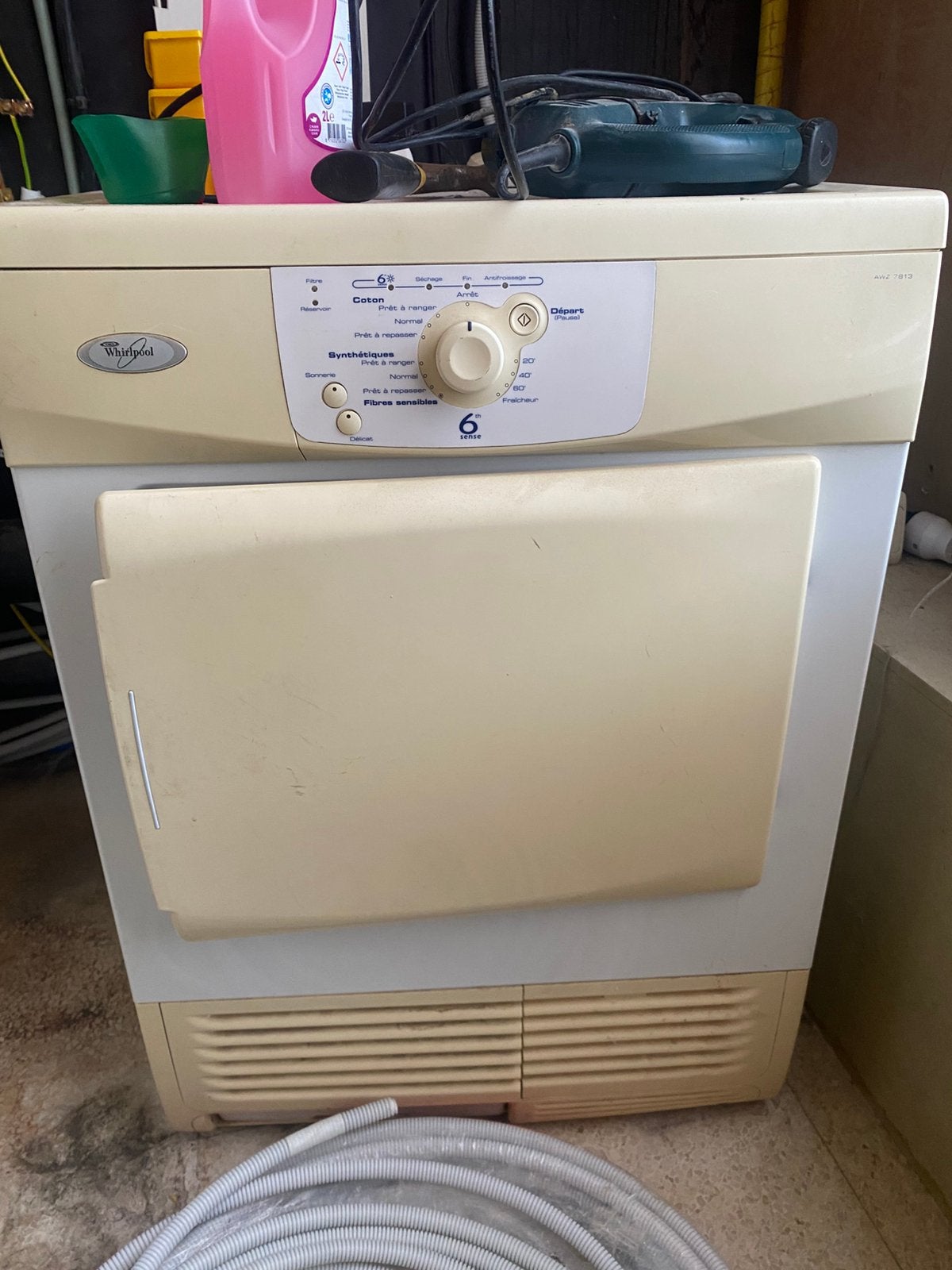 Condens Whirlpool 6th sense, Elektronische apparatuur, Droogkasten, Ophalen, Zo goed als nieuw, Condens