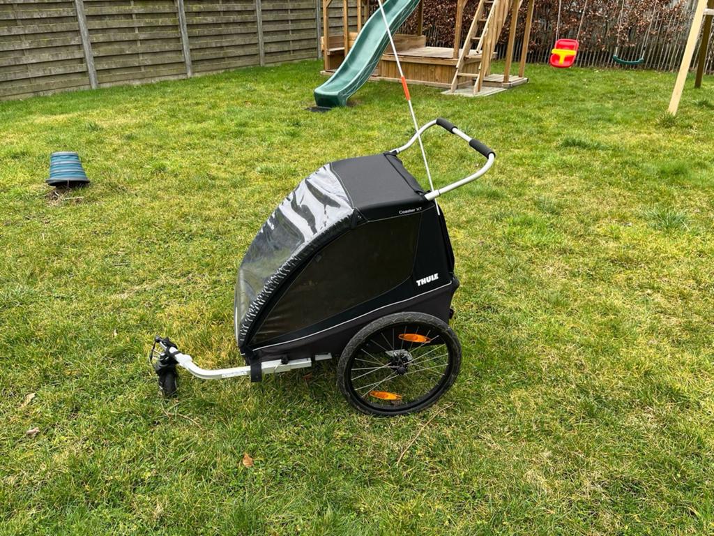 Thule Coaster XT, Vélos & Vélomoteurs, Accessoires vélo | Remorques, Remorque pour enfant, Pliable, Enlèvement