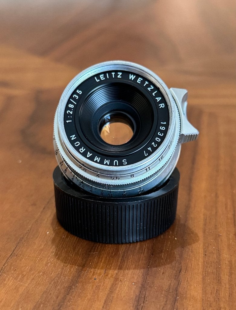 LEITZ LEICA Summaron-M 2,8/35 mm (11306), TV, Hi-fi & Vidéo, Appareils photo analogiques, Enlèvement, Leica
