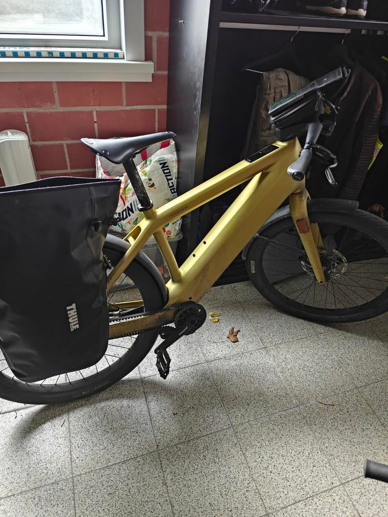 Strömer ST7 goudkleurig! Topfiets, Fietsen en Brommers, Elektrische fietsen, 51 tot 55 cm, Ophalen, 50 km per accu of meer, Stromer