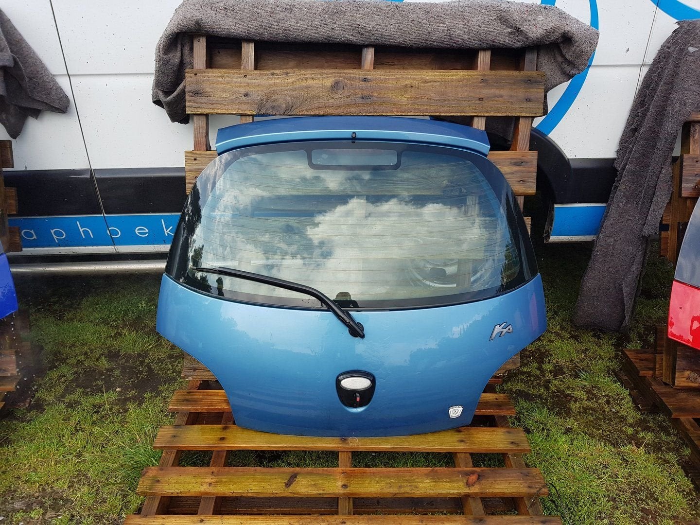 FORD KA ACHTERKLEP BJ 97 TOT 2006, Gebruikt, -, Ophalen of Verzenden, Achter