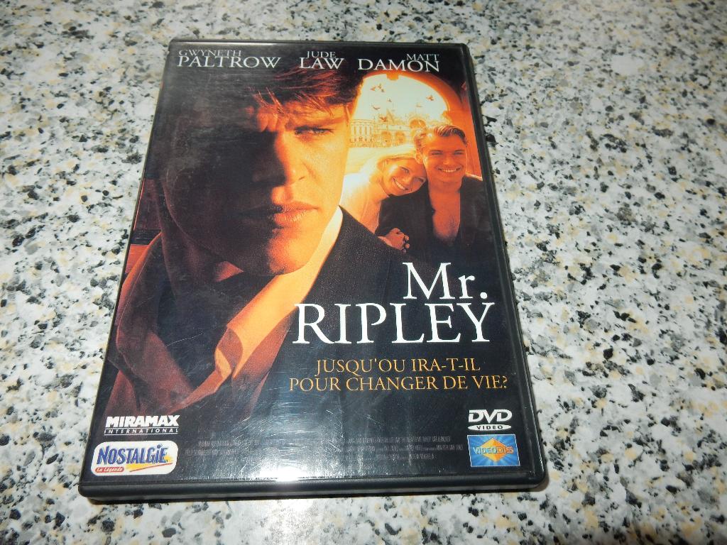 nr.999 - Dvd: The talented mr. Ripley - thriller, À partir de 16 ans, Enlèvement ou Envoi, Comme neuf, Thriller d'action