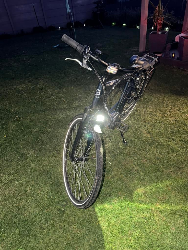 Elektrische fiets van Minerva, Ophalen, Zo goed als nieuw, 50 km per accu of meer