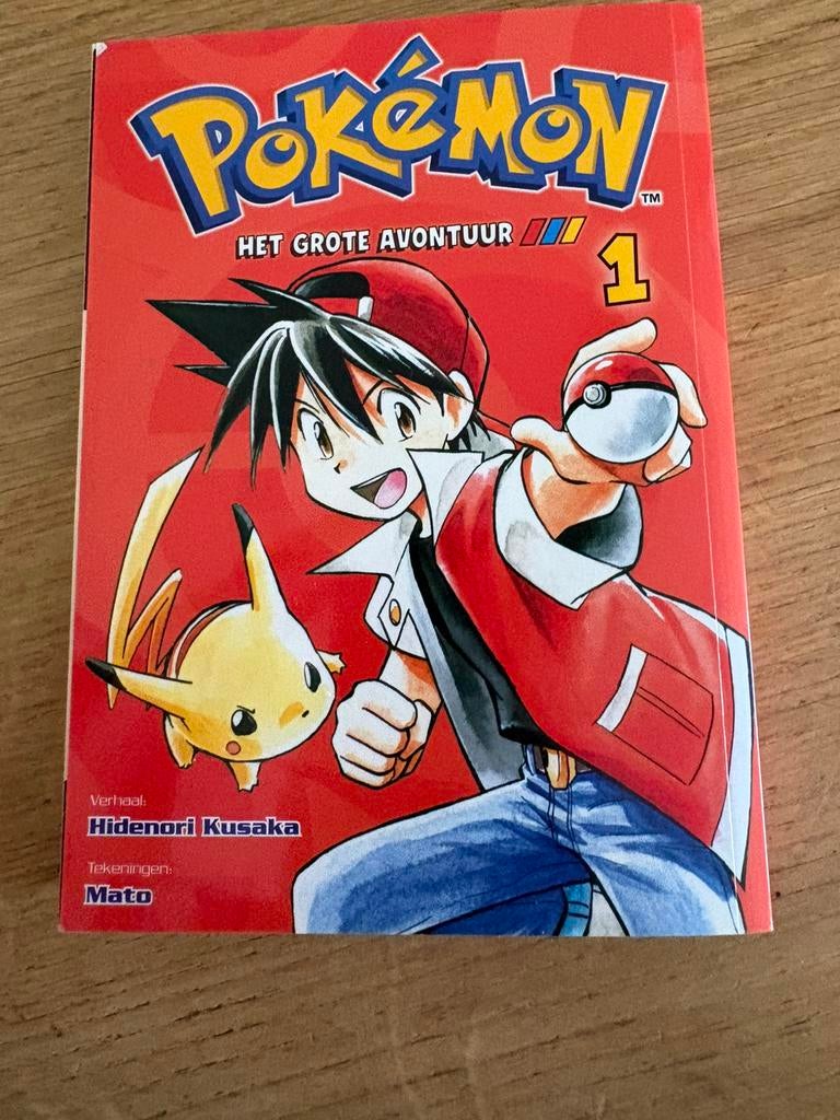 Manga pokemin volume 1, Ophalen of Verzenden, Zo goed als nieuw