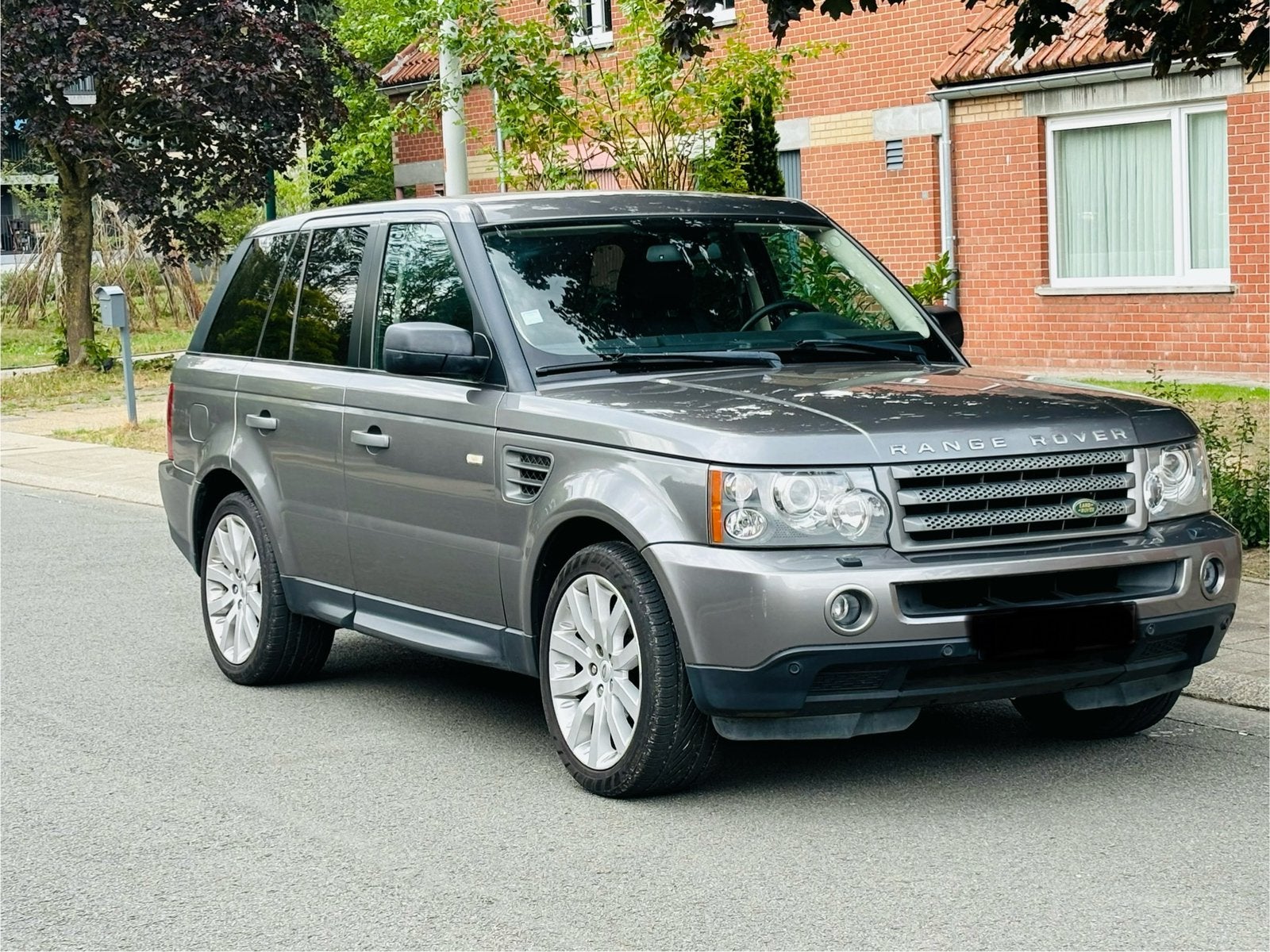 RANGE ROVER SPORT 2.7D LICHTE VRACHT 150€ TAX, Auto's, Automaat, Dealer onderhouden, Zwart, Leder