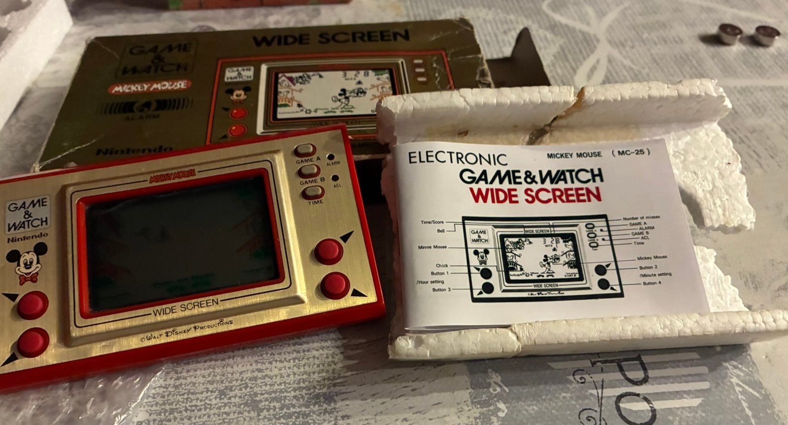 Nintendo Game&Watch Mickey Mouse MC-25 1981, Consoles de jeu & Jeux vidéo, Consoles de jeu | Accessoires Autre, Nintendo, Enlèvement ou Envoi