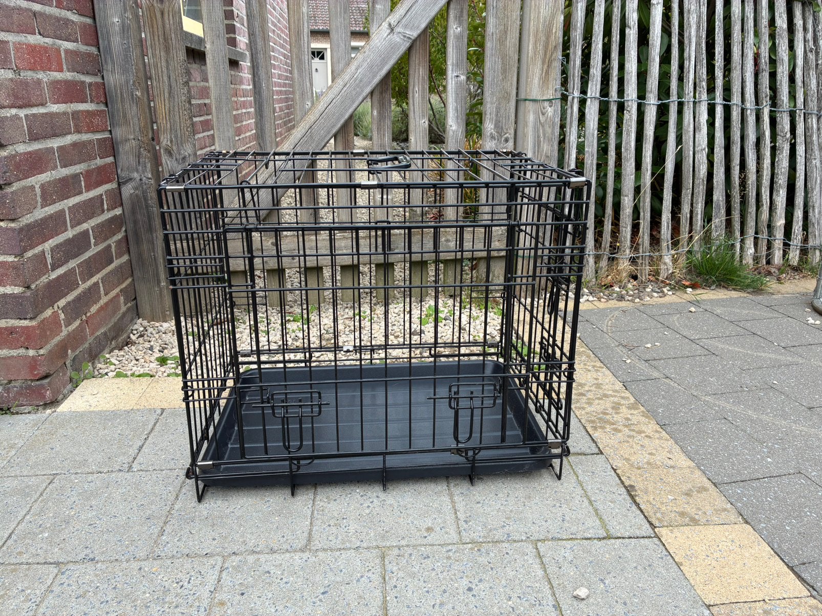Plooibare draadkooi voor een kleine hond, Ophalen, Zo goed als nieuw
