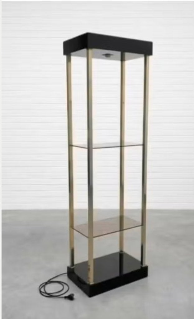 vitrine Belgo Chrome, Huis en Inrichting, Ophalen, Gebruikt, Glas
