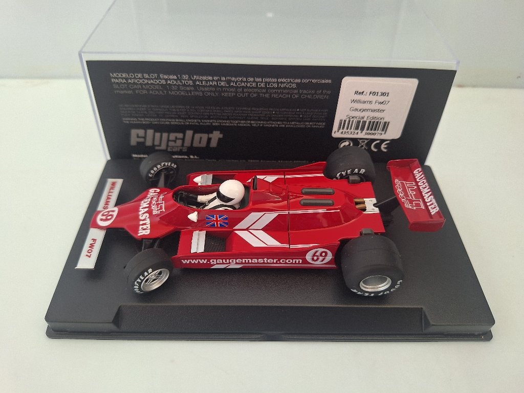 Fly F01301 Williams FW07 F1 #69 Gaugemaster Limited Edition, Enfants & Bébés, Jouets | Circuits, Neuf, Autres marques, Électrique