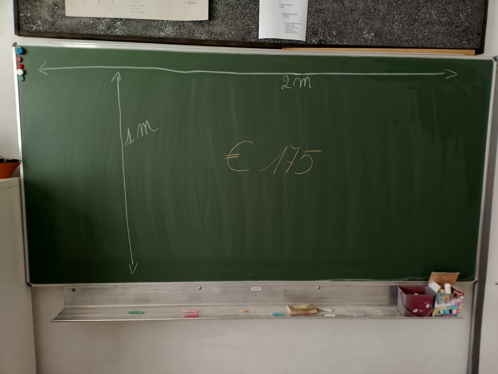 schoolbord, Kinderen en Baby's, Ophalen, Gebruikt