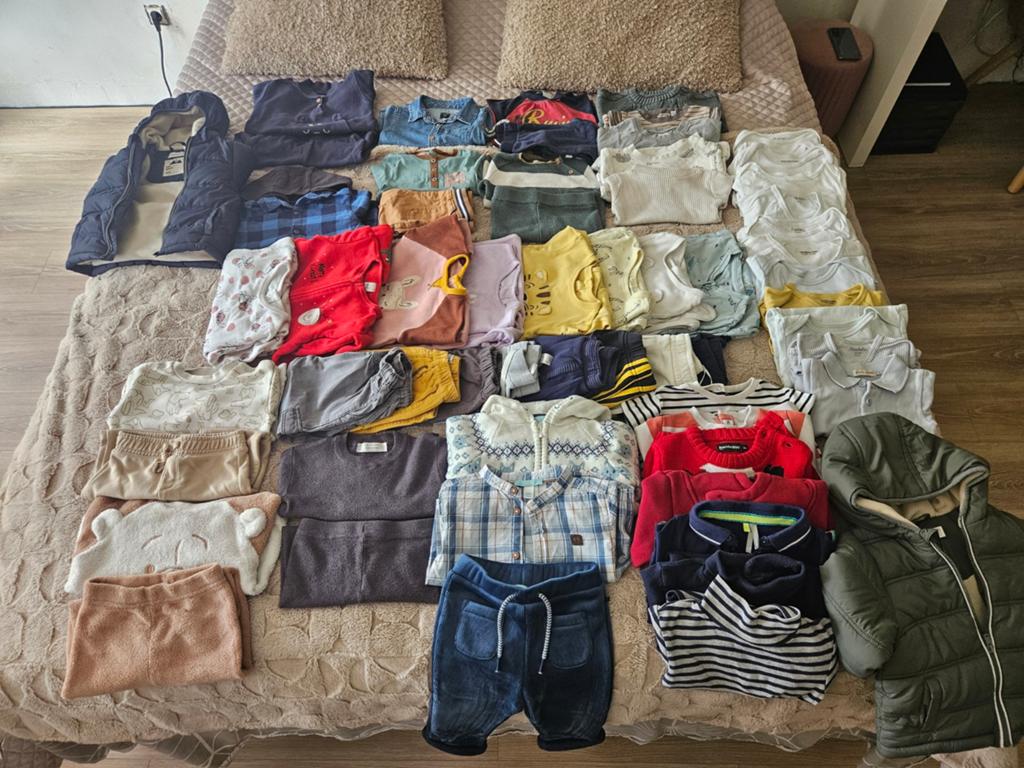 LOT VÊTEMENTS BÉBÉ GARÇON 12 MOIS, Enlèvement