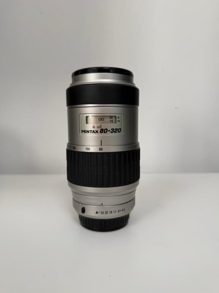 SMC Pentax-FA 80-320 mm 1:4,5-5,6, TV, Hi-fi & Vidéo, Enlèvement ou Envoi, Utilisé, Téléobjectif, Zoom