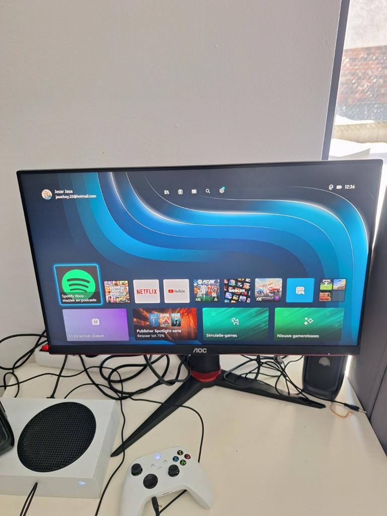 Monitor gaming Aoc 27 inch, Games en Spelcomputers, Ophalen of Verzenden