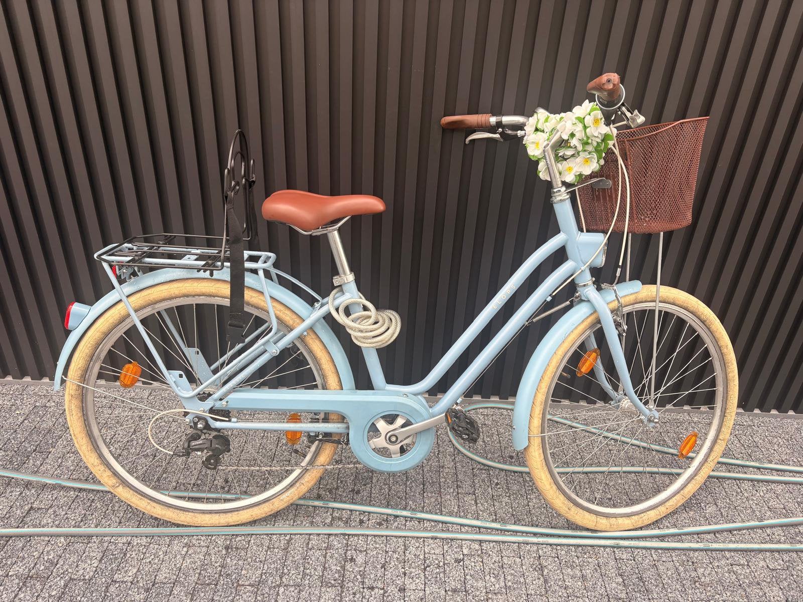 Meisjes fiets, Fietsen en Brommers, Ophalen, Gebruikt, 26 inch of meer, Handrem