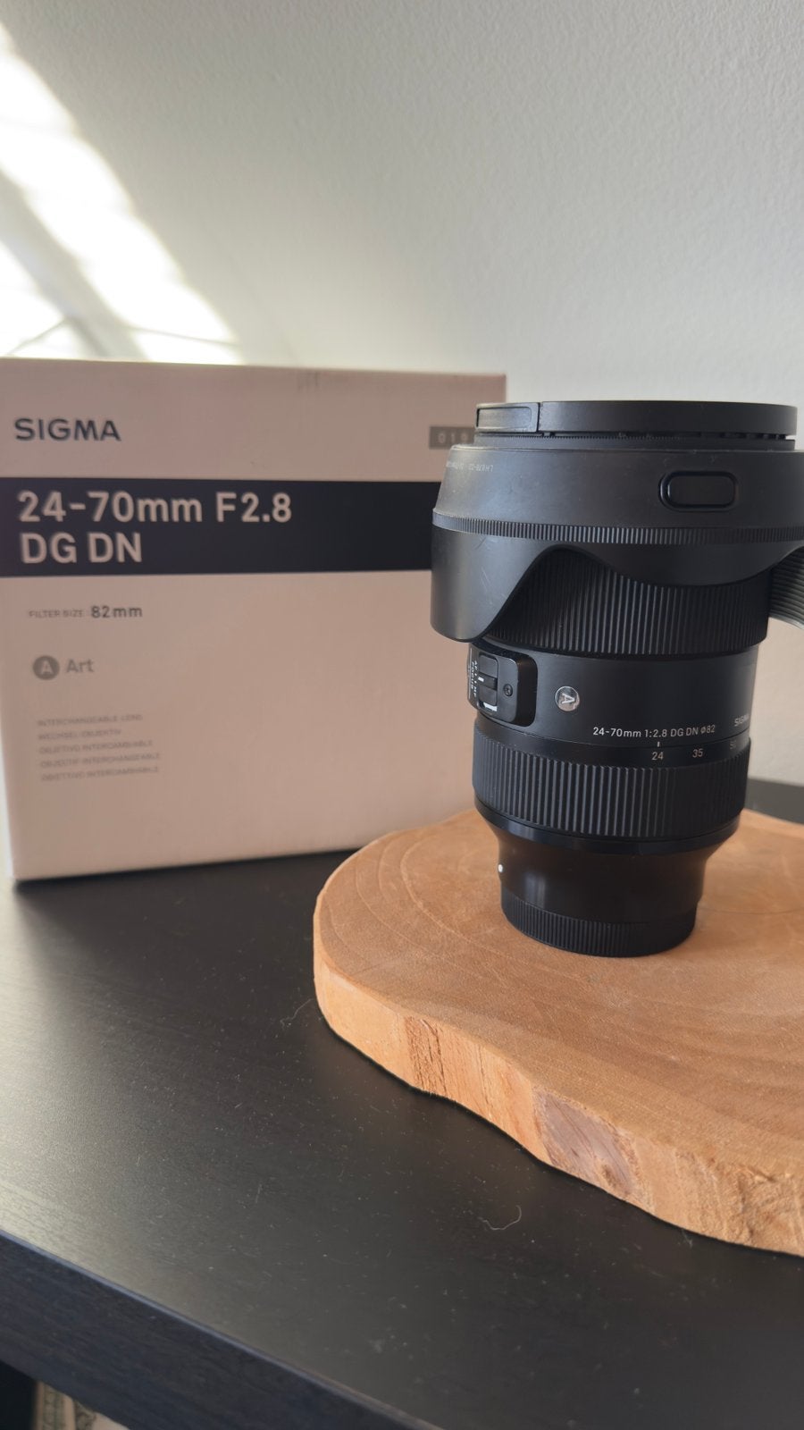 Sigma 24-70mm 2.8 DG DN ART, Ophalen of Verzenden, Gebruikt, Sigma