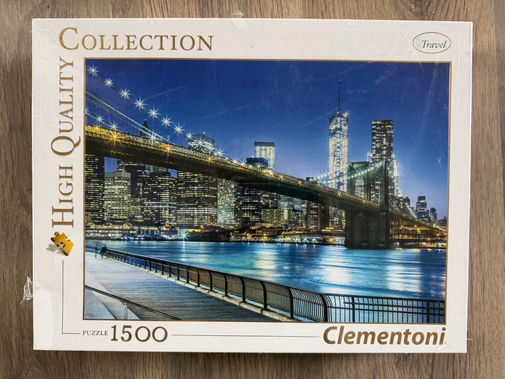 1500 stuks New York / nieuw in verpakking, Ophalen of Verzenden, 500 t/m 1500 stukjes, Nieuw, Legpuzzel