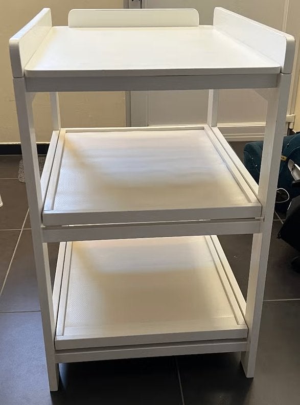 Quax Comfort Luiertafel/ verzorgingstafel wit, Ophalen, Gebruikt, Overige typen, Overige merken