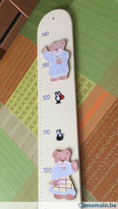 Toise graduée vintage en porcelaine, Enlèvement ou Envoi, Comme neuf