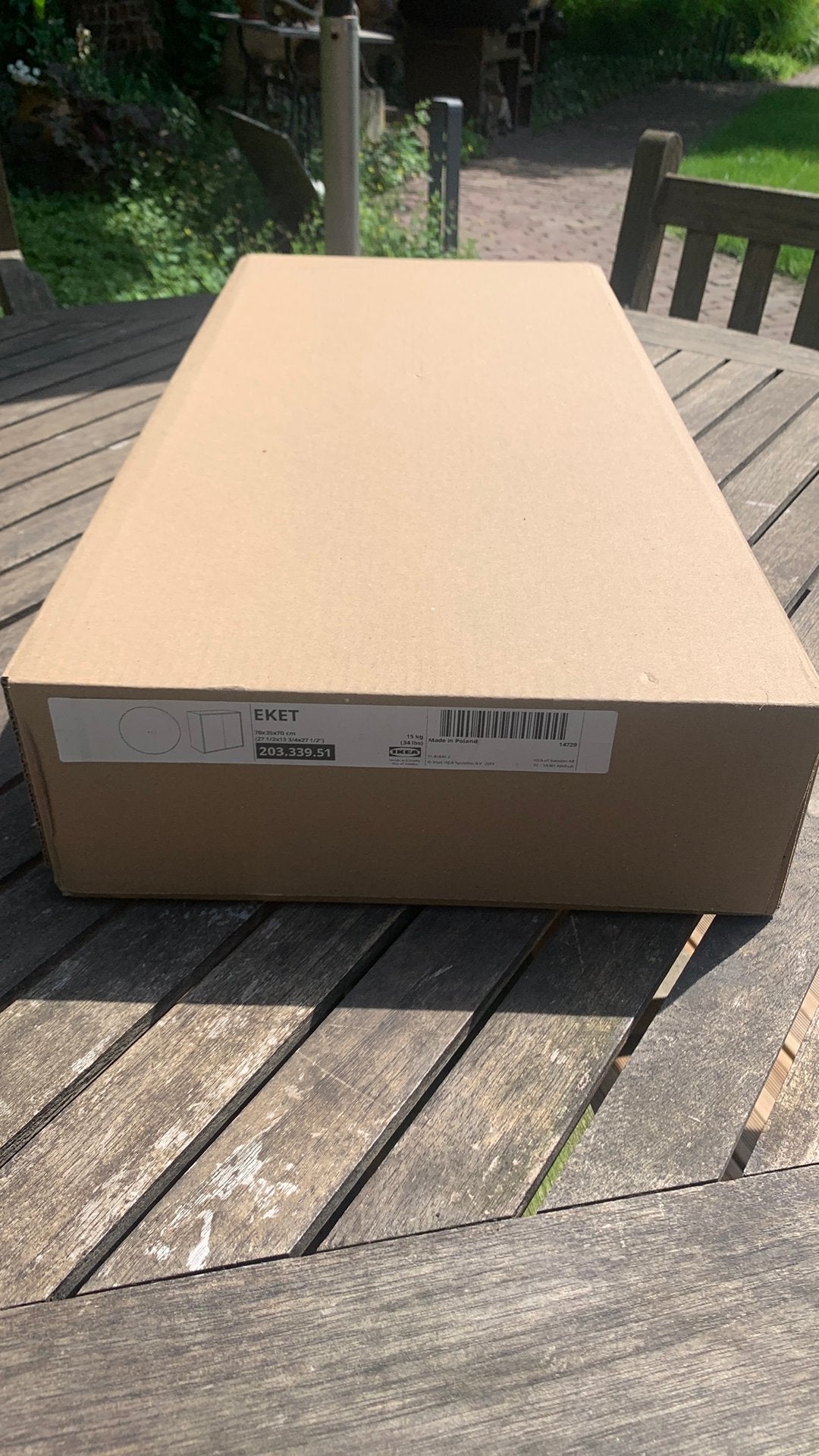 EKET kastje IKEA, Ophalen, Nieuw