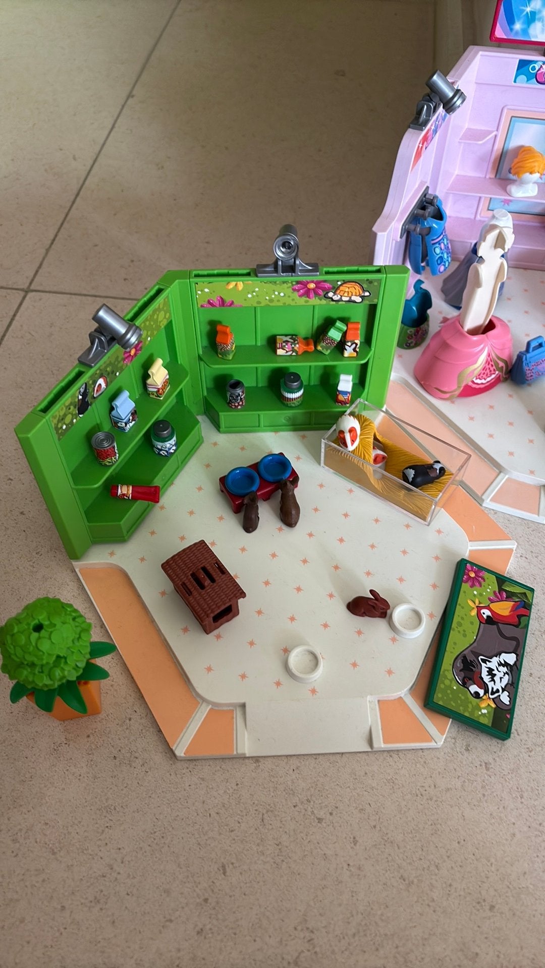 Playmobil winkelcentrum, Ophalen, Zo goed als nieuw