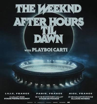 5x Tickets Concert The Weeknd - 03/07/26 - Lille Decathlon, Tickets & Billets, Trois personnes ou plus
