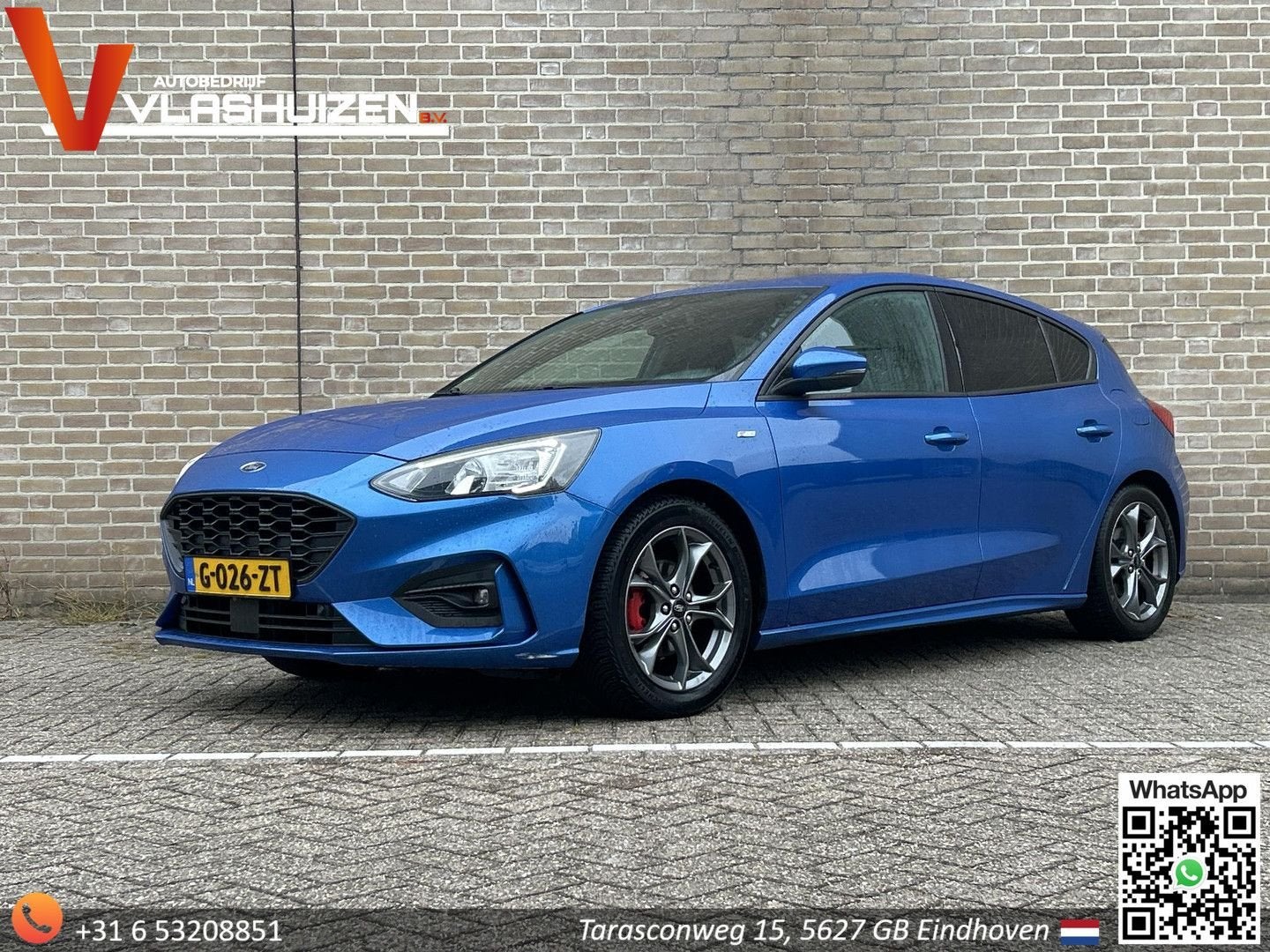 Ford Focus 1.0 EcoBoost ST Line Business | € 5.700,- NETTO!, Focus, 96 g/km, Blauw, Bedrijf