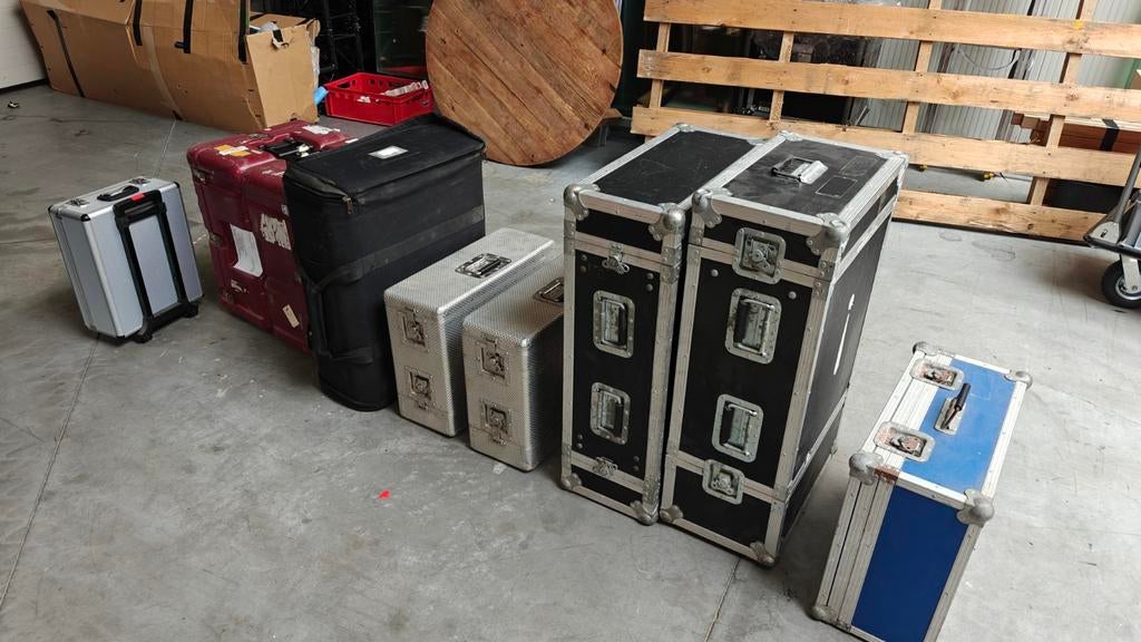 Flight case , cases - volledig set, Ophalen