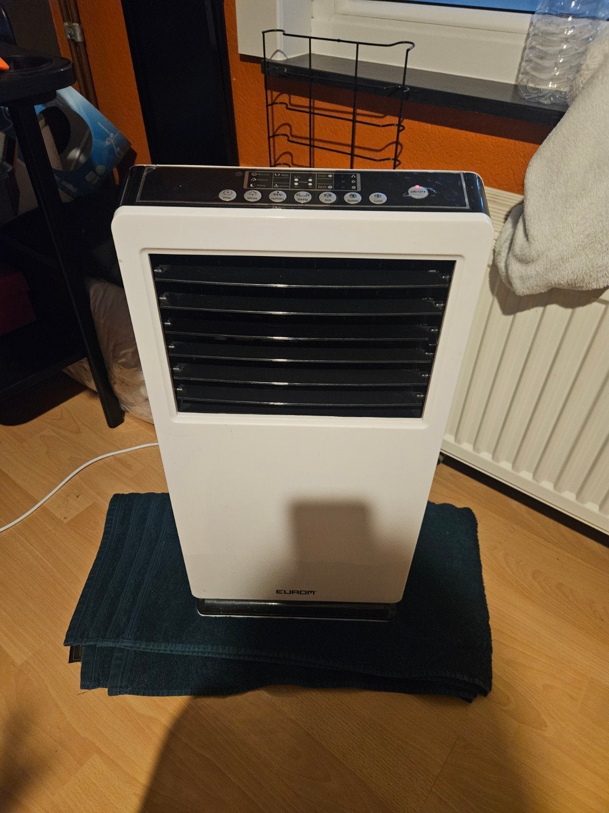 Aircooler, Ophalen