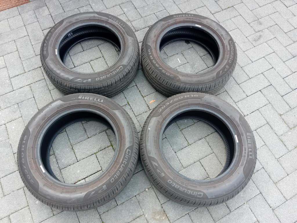 Zomerbanden (4x) Pirelli 205 60 R16 92V 5mm 🚘, Ophalen, Gebruikt, BMW