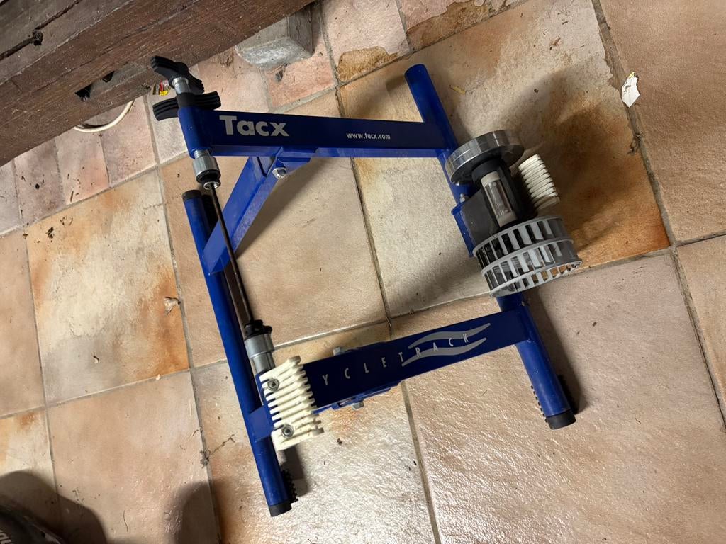 fiets hometrainer / fietstrainer voor binnen roltrainer, Enlèvement, Comme neuf