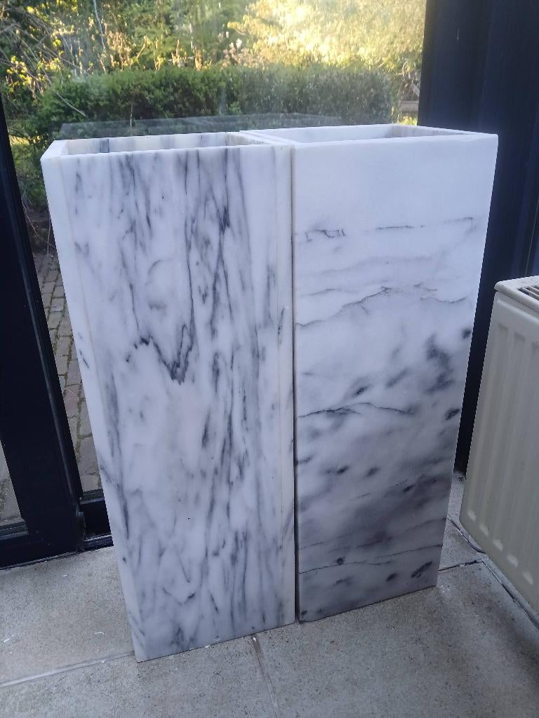 Marmeren zuilen, Ophalen, Gebruikt