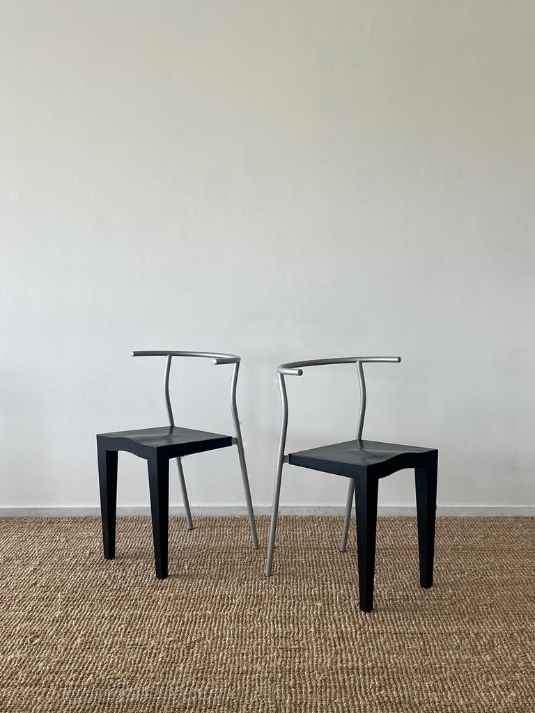 Vintage design Kartell stoelen, Huis en Inrichting, Stoelen, Zo goed als nieuw, Ophalen