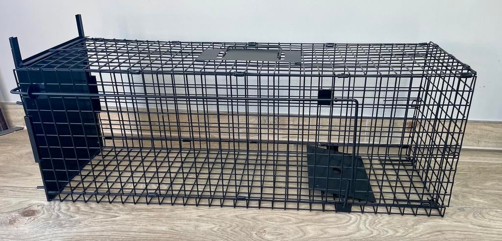 NIEUWE Trap Cage voor levende dieren, Ophalen, Nieuw, 75 tot 110 cm, Minder dan 65 cm