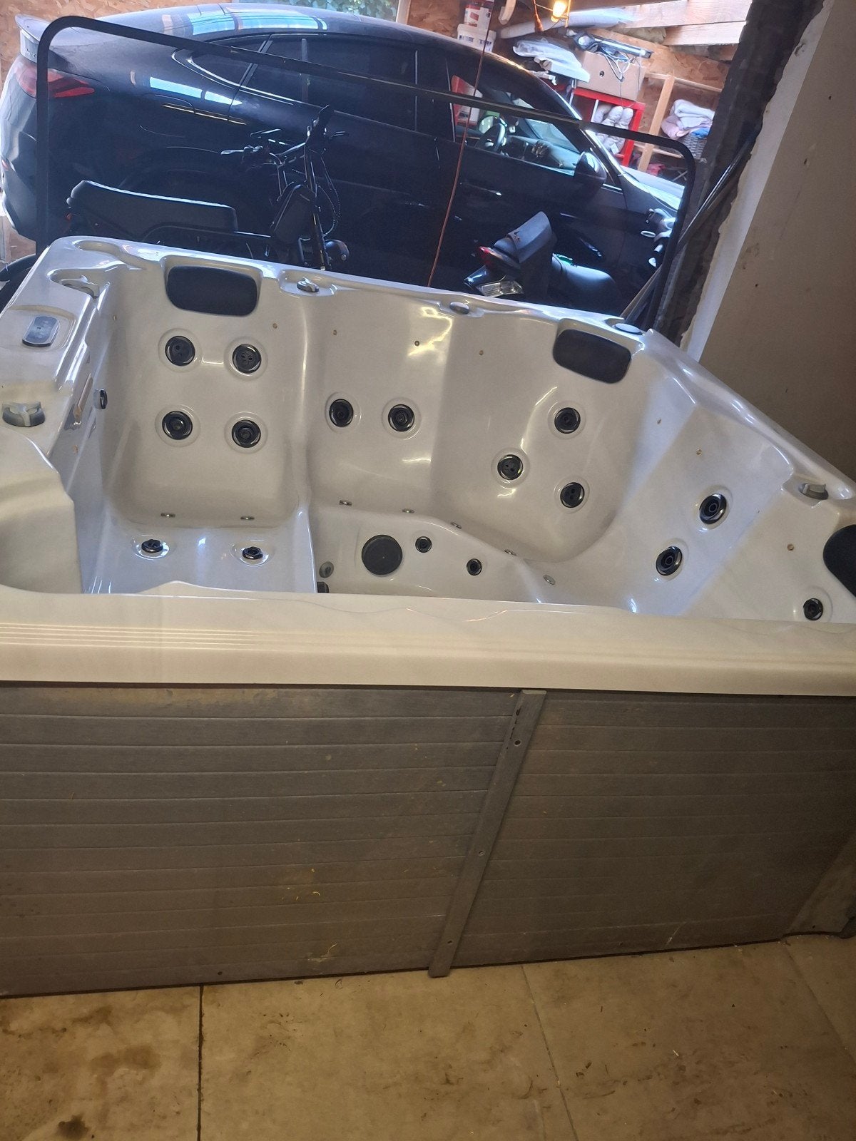 jacuzzi, Enlèvement
