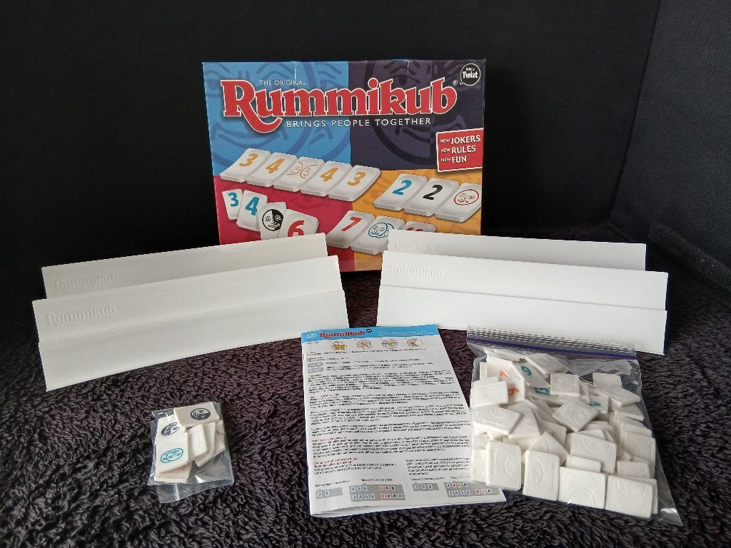 STOPZETTING VERZAMELING Rummikub nieuwere versie, Hobby & Loisirs créatifs, Enlèvement ou Envoi, Utilisé