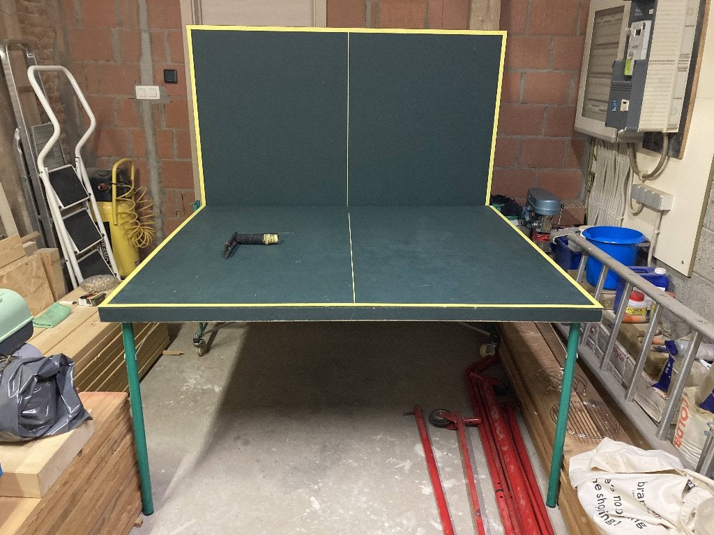 Pingpongtafel Donnay, Ophalen, Gebruikt, Tafel Indoor, Verrijdbaar