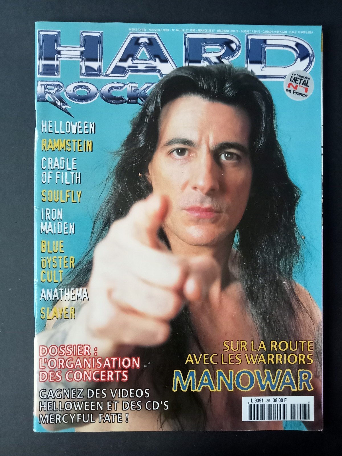 Manowar, Frans tijdschrift 1998