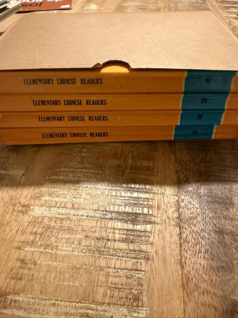 Elementary Chinese readers vintage books 4 stuks, Boeken, Woordenboeken, Gelezen, Chinees, Overige uitgevers, Ophalen of Verzenden
