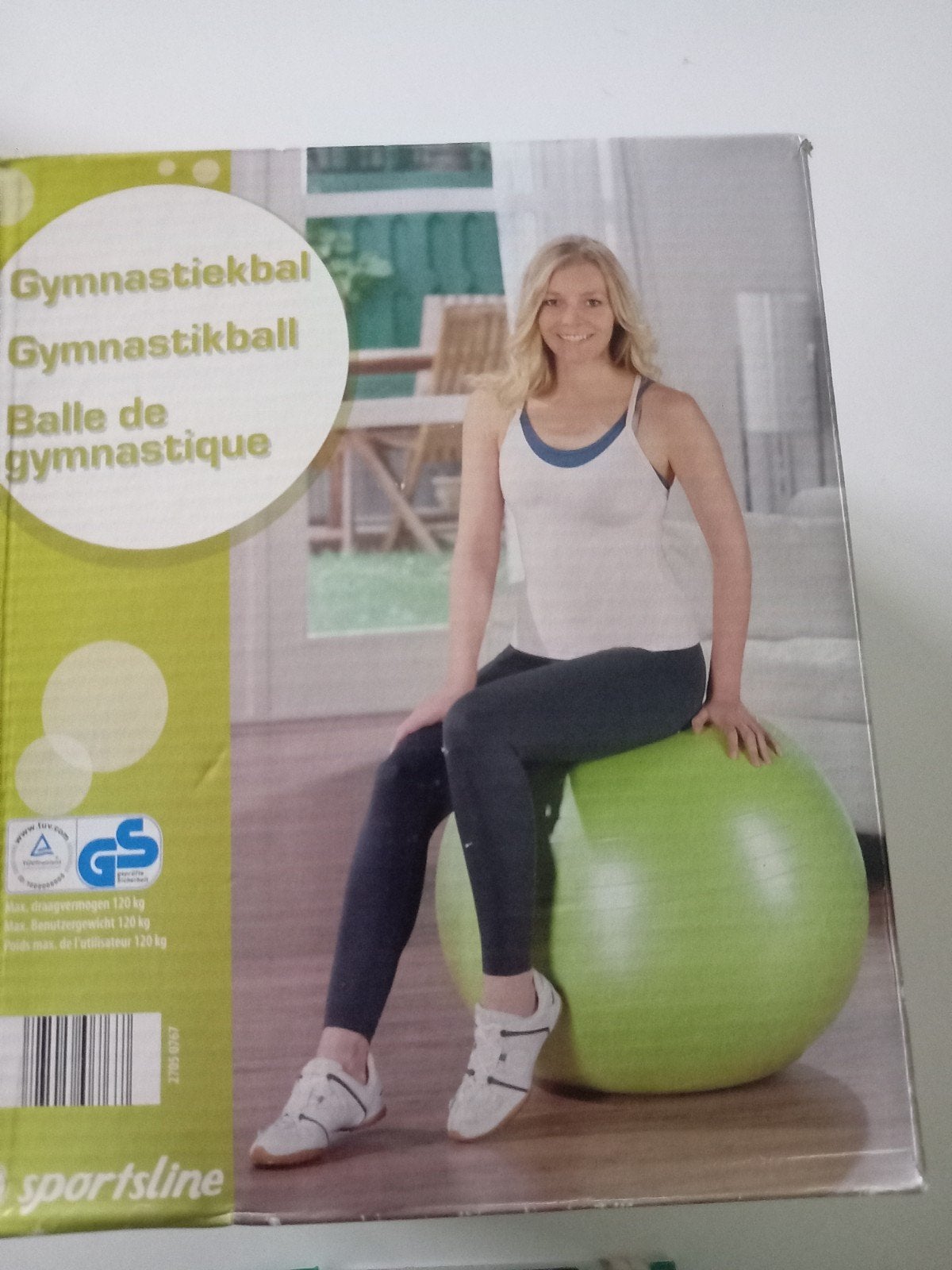gymnastiekbal, Ophalen