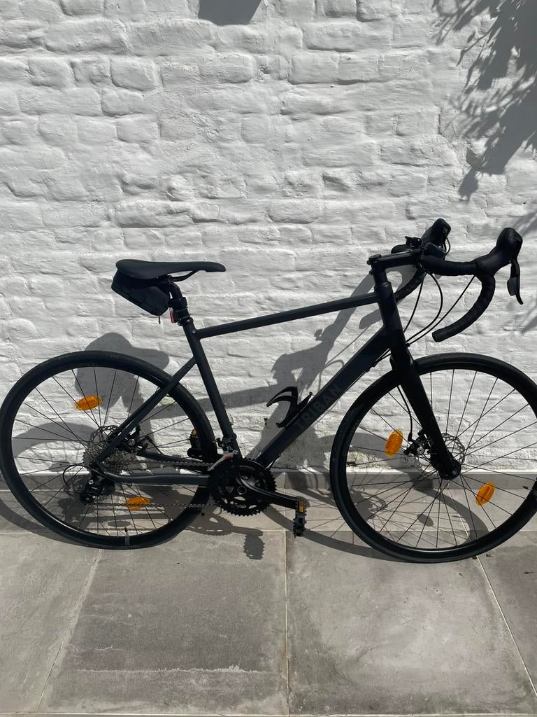 Velo de route homme triban, Vélos & Vélomoteurs, Enlèvement, Comme neuf, Moins de 10 vitesses