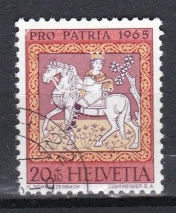 Suisse 1965 - nr 816, Timbres & Monnaies, Timbres | Europe | Suisse, Envoi, Affranchi